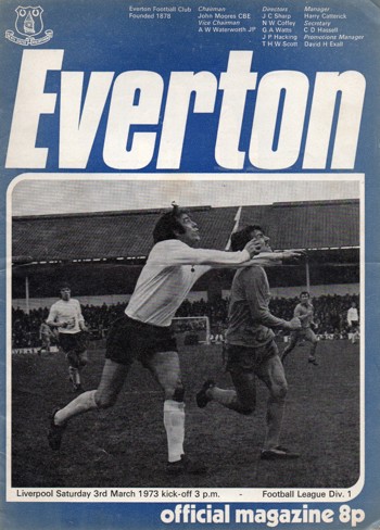 Match programme